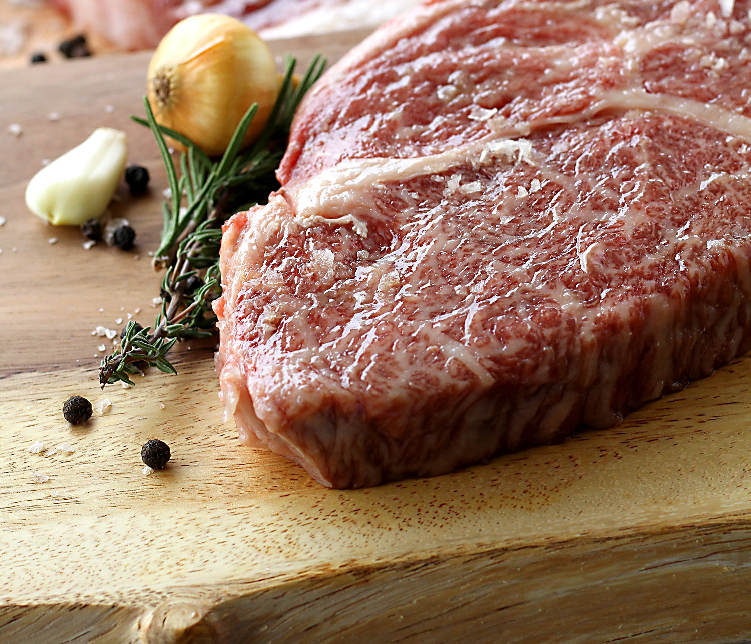 Wagyu steaks and beef