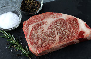 Texas Craft Wagyu dry aged Wagyu Ribeye. Craft steaks. Dallas delivery.